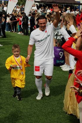 KICKEN MIT HERZ 2026 Piotr Trochowski, Kicken mit Herz —the charity soccer match to benefit the pediatric ward at the UKE—at Hoheluft Stadium, Hamburg, September 6, 2026 Copyright: xEventpressxMPx