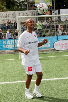 KICKEN MIT HERZ 2026 Patrick Abozen, Kicken mit Herz —the charity soccer match to benefit the UKE s pediatric ward—at Hoheluft Stadium, Hamburg, September 6, 2026 Copyright: xEventpressxMPx