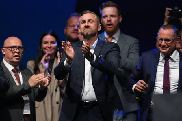 AfD Saxony-Anhalt Election Rally on September 6, 2026, at the Altes Theater Magdeburg in Magdeburg; Ulrich Siegmund, Lead Candidate for the 2026 State Legislative Election xRx