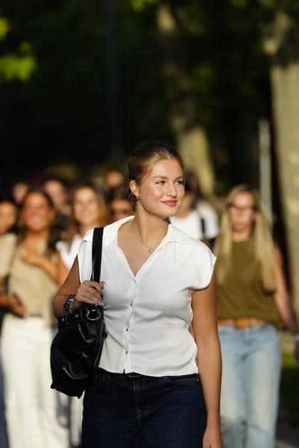 07-09-2026 Madrid Princess Leonor starting her Political Science studies at the Getafe campus of the Carlos III University of Madrid. No Spain Â  Copyright: xPPEx