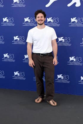 IPA88229888 - Venice, 83rd Venice International Film Festival 2026, Day 6 Film photocall: I figli della scimmia Pictured: Tommaso Landucci  Copyright: xAlbertoxTerenghi PoolxPhotoxEventsx08x xPoolxPhotoxEventsx08x 88229888