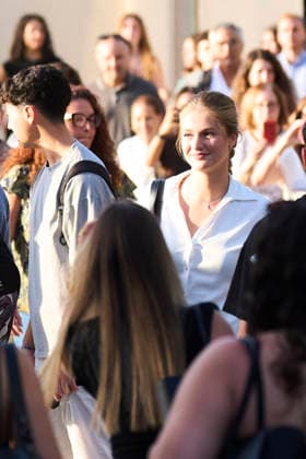 September 7, 2026, Getafe, Madrid, Spain: Crown Princess Leonor attends First Day at University at Carlos III University on September 7, 2026 in Getafe, Spain.Princess Leonor begins her university studies at Universidad Carlos III de Madrid, where she will study a degree in International Relations. Her arrival at university marks a new stage in her education following her studies at UWC Atlantic College in Wales and her military training at the General Military Academy in Zaragoza, the General Air Academy in San Javier and the Naval Military Academy in MaroÂ­n. Getafe Spain  - ZUMAg15_ 20260907_zaf_g15_043 Copyright: xJackxAbuinx