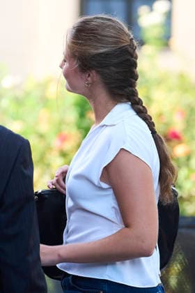 September 7, 2026, Getafe, Madrid, Spain: Crown Princess Leonor attends First Day at University at Carlos III University on September 7, 2026 in Getafe, Spain.Princess Leonor begins her university studies at Universidad Carlos III de Madrid, where she will study a degree in International Relations. Her arrival at university marks a new stage in her education following her studies at UWC Atlantic College in Wales and her military training at the General Military Academy in Zaragoza, the General Air Academy in San Javier and the Naval Military Academy in MaroÂ­n. Getafe Spain  - ZUMAg15_ 20260907_zaf_g15_046 Copyright: xJackxAbuinx