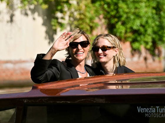 IPA88232623 - Venice, 83rd Venice International Film Festival 2026 Day 6 Arrivals at the Excelsior Hotel™s pier Pictured: Alba Rohrwacher and Anna Foglietta  Copyright: xManuelexMangiarottix xPoolxPhotoxEventsx08x 88232623
