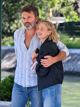 IPA88232345 - Venice, 83rd Venice International Film Festival 2026 Day 6 Arrivals at the Excelsior Hotel™s pier. Pictured: Guido Caprino, Alba Rohrwacher  Copyright: xManuelexMangiarottix xPoolxPhotoxEventsx08x 88232345