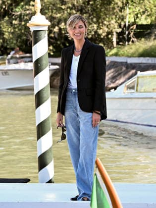 IPA88233236 - Venice, 83rd Venice International Film Festival 2026 - Day 6 - Arrivals at the Excelsior Hotel s pier - Pictured: Anna Foglietta  Copyright: xSimonexComix xPoolxPhotoxEventsx08x 88233236