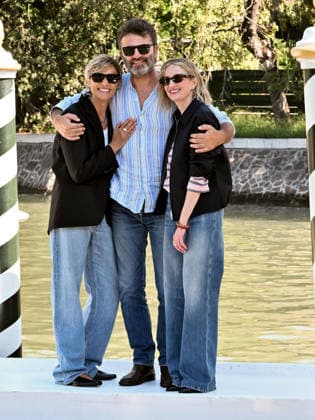 IPA88233241 - Venice, 83rd Venice International Film Festival 2026 - Day 6 - Arrivals at the Excelsior Hotel pier - Pictured: Anna Foglietta, Guido Caprino, Alba Rohrwacher  Copyright: xSimonexComix xPoolxPhotoxEventsx08x 88233241