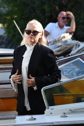 IPA88233729 - Venice: Pamela Anderson arrives at the Hotel Excelsior; pictured: Pamela Anderson  Copyright: xFRANCESCAxVIECELIx xFrancescaxViecelix 88233729