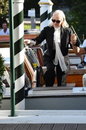 IPA88233733 - Venice: Pamela Anderson arrives at the Hotel Excelsior; pictured: Pamela Anderson  Copyright: xFRANCESCAxVIECELIx xFrancescaxViecelix 88233733