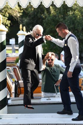 IPA88233735 - Venice: Pamela Anderson Arrives at the Hotel Excelsior; pictured: Pamela Anderson  Copyright: xFRANCESCAxVIECELIx xFrancescaxViecelix 88233735