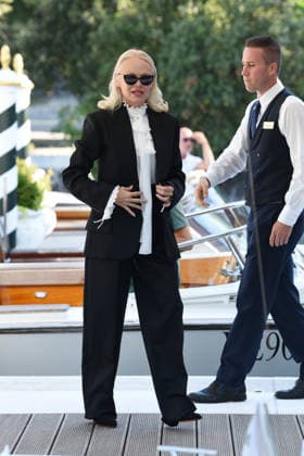 IPA88233737 - Venice: Pamela Anderson arrives at the Hotel Excelsior; pictured: Pamela Anderson  Copyright: xFRANCESCAxVIECELIx xFrancescaxViecelix 88233737