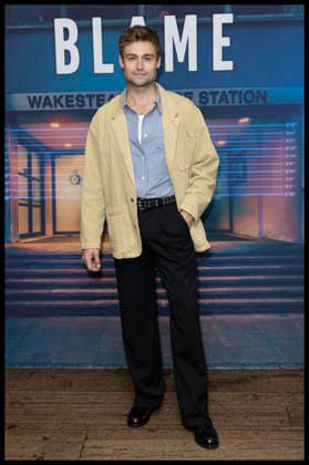 . 07 09 2026. London, United Kingdom. Douglas Booth at the launch in London of the ITV drama series The Blame.  xStephenxLockx xi-Imagesx IIM-26987-0014