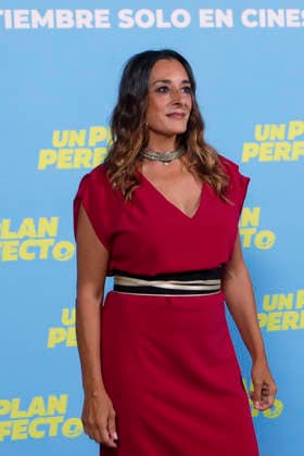 September 7, 2026, Madrid, Community Of Madrid, Spain: Spanish actress RAQUEL GUERRERO poses for photographers during the photocall presentation of the upcoming family comedy film Un Plan Perfecto at the Sony Pictures offices on Monday, September 7, 2026, in Madrid, Spain. Widely known for her standout performance in the hit comedy television series Machos Alfa , the talented performer co-stars in the feature as a key member of the dysfunctional Ibanez family, who discover an unfinished tunnel in their basement and attempt an audacious bank heist to avoid imminent eviction. Directed by MARIA PULIDO (not pictured) and featuring an ensemble cast including JORDI SANCHEZ (not pictured) and LEO HARLEM (not pictured), the holiday comedy is pre - ZUMAo127 20260907_zep_o127_019 Copyright: xHugoxOrtunox