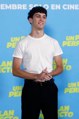 September 7, 2026, Madrid, Community Of Madrid, Spain: Spanish young actor ISRAEL MENENDEZ poses for photographers during the photocall presentation of the upcoming family comedy film Un Plan Perfecto at the Sony Pictures offices on Monday, September 7, 2026, in Madrid, Spain. Known for his role in the series Ayla y los Mirror , the rising young talent stars in this holiday feature about the struggling Ibanez family, who discover an unfinished underground tunnel in their basement and attempt an audacious bank heist to avoid imminent eviction. Directed by MARIA PULIDO (not pictured) and featuring an ensemble cast including JORDI SANCHEZ (not pictured) and LEO HARLEM (not pictured), the film is presented by Sony Pictures International Prod - ZUMAo127 20260907_zep_o127_056 Copyright: xHugoxOrtunox