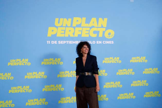 September 7, 2026, Madrid, Community Of Madrid, Spain: Spanish filmmaker and director MARIA PULIDO poses for photographers during the photocall presentation of her upcoming family comedy film Un Plan Perfecto at the Sony Pictures offices on Monday, September 7, 2026, in Madrid, Spain. Known for her previous work on projects like La agencia , the acclaimed director helms this holiday feature about the struggling Ibanez family, who discover an unfinished underground tunnel in their basement and attempt an audacious bank heist to avoid imminent eviction. Starring a prominent ensemble cast including JORDI SANCHEZ (not pictured) and LEO HARLEM (not pictured), the film is presented by Sony Pictures International Productions in association with - ZUMAo127 20260907_zep_o127_007 Copyright: xHugoxOrtunox