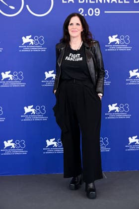 IPA88236282 - Venice, 83rd Venice International Film Festival 2026 - Day 6 - Photocall for the film They re Here. Pictured: Laura Poitras  Copyright: xAlbertoxTerenghix xPoolxPhotoxEventsx08x 88236282