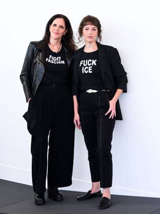 IPA88236293 - Venice, 83rd Venice International Film Festival 2026 - Day 6 - Photocall for the film They re Here. Pictured: Laura Poitras, Rachel Lauren Mueller  Copyright: xAlbertoxTerenghix xPoolxPhotoxEventsx08x 88236293