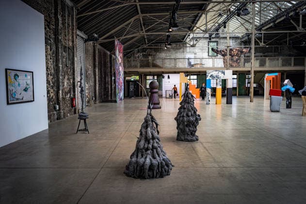 Berlin Reinickendorf Wilhelm Hallen Wilhelmhallen on Kopenhagener Straße, a historic former industrial site, a newly emerging hub for the creative industries Art Festival Hallen 07 Berlin Art Week 2026 July 9, 2026 Berlin
