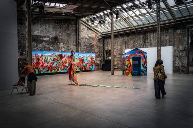 Berlin Reinickendorf Wilhelm Hallen Wilhelmhallen on Kopenhagener Straße, a historic former industrial site, a newly emerging hub for the creative industries Art Festival Hallen 07 Berlin Art Week 2026 July 9, 2026 Berlin