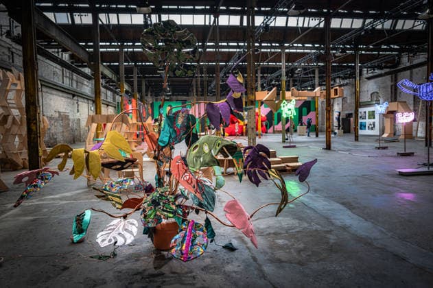 Berlin Reinickendorf Wilhelm Hallen Wilhelmhallen on Kopenhagener Straße, a historic former industrial site, a newly emerging hub for the creative industries Art Festival Hallen 07 Berlin Art Week 2026 July 9, 2026 Berlin