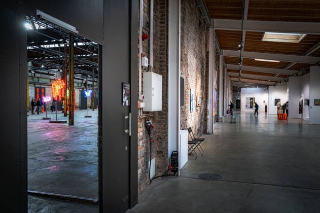 Berlin Reinickendorf Wilhelm Hallen Wilhelmhallen on Kopenhagener Straße, a historic former industrial site, a newly emerging hub for the creative industries Art Festival Hallen 07 Berlin Art Week 2026 July 9, 2026 Berlin