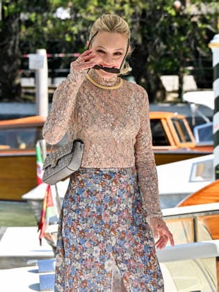 IPA88233113 - Venice, 83rd Venice International Film Festival 2026 - Day 6 - Arrivals at the Excelsior Hotel™s pier. Pictured: Carolina Crescentini  Copyright: xManuelexMangiarottix xPoolxPhotoxEventsx08x 88233113
