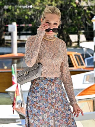IPA88233117 - Venice, 83rd Venice International Film Festival 2026 Day 6 Arrivals at the Excelsior Hotel™s pier. Pictured: Carolina Crescentini  Copyright: xManuelexMangiarottix xPoolxPhotoxEventsx08x 88233117