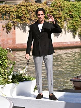IPA88236061 - Venice, 83rd Venice International Film Festival 2026 Day 6 Arrivals at the Excelsior Hotel™s pier Pictured: GIORGIO RAMONDETTA  Copyright: xSimonexComix xPoolxPhotoxEventsx08x 88236061