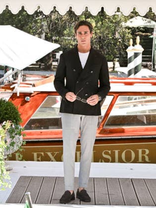 IPA88236471 - Venice, 83rd Venice International Film Festival 2026 - Day 6 - Arrivals at the Excelsior Hotel™s pier - Pictured: GIORGIO RAMONDETTA  Copyright: xManuelexMangiarottix xPoolxPhotoxEventsx08x 88236471