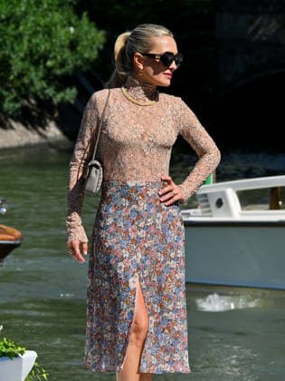 IPA88237242 - Venice, 83rd Venice International Film Festival 2026 Day 6 arrivals at the Excelsior Hotel pier. Pictured: Carolina Crescentini  Copyright: xManuelexMangiarottix xx 88237242