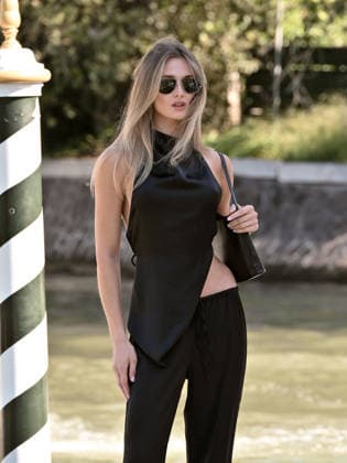 IPA88237452 - Venice, 83rd Venice International Film Festival 2026 - Day 6 - Arrivals at the Excelsior Hotel pier - Pictured: Anastasiia Koval  Copyright: xManuelexMangiarottix xPoolxPhotoxEventsx08x 88237452