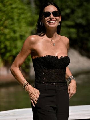 IPA88237405 - Venice, 83rd Venice International Film Festival 2026 - Day 6 - Arrivals at the Excelsior Hotel™s pier - Pictured: Elisabetta Gregoraci  Copyright: xManuelexMangiarottix xPoolxPhotoxEventsx08x 88237405