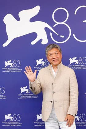 September 7, 2026, Venice, ITALY: Japanese director Hirokazu Koreeda poses for the photocall of the ˜Look Back at the 83rd annual Venice International Film Festival, in Venice, Italy, 07 September 2026. The movie is presented in official competition Venezia83 at the festival running from 02 to 12 September 2026. ANSA FABIO FRUSTACI. Venice ITALY  - ZUMAa110 20260907_zaf_a110_021 Copyright: xFabioxFrustacix