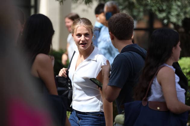 Princess Leonor finishes her first day of classes at Carlos III University in Madrid Princess Leonor leaves Carlos III University in Madrid after finishing her first day of classes, on September 7, 2026, in Getafe, Madrid, Spain PRINCESS LEONOR PRINCESS OF ASTURIAS CARLOS III UNIVERSITY OF MADRID STUDIES SEPTEMBER 7, 2026 Madrid Madrid Spain  Copyright: xJosexVelascox 7756126