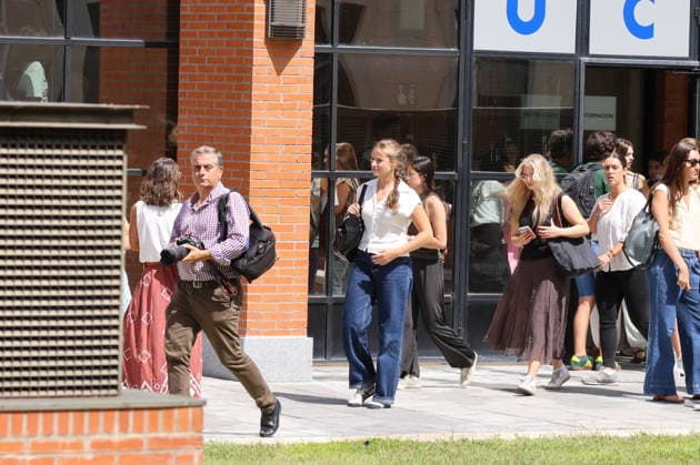 Princess Leonor Finishes Her First Day of Classes at Carlos III University in Madrid Princess Leonor leaves Carlos III University in Madrid after finishing her first day of classes, on September 7, 2026, in Getafe, Madrid, Spain PRINCESS LEONOR PRINCESS OF ASTURIAS CARLOS III UNIVERSITY OF MADRID STUDIES SEPTEMBER 7, 2026 Madrid Madrid Spain  Copyright: xJosexVelascox 7756120