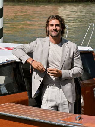 IPA88239421 - Venice, 83rd Venice International Film Festival 2026 - Day 6 - Arrivals at the Excelsior Hotel™s pier - Pictured: Mario Ermito  Copyright: xManuelexMangiarottix xPoolxPhotoxEventsx08x 88239421