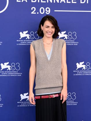 IPA88239853 - Venice, 83rd Venice International Film Festival 2026 - Day 6 - Photocall for *L™estranea* - Pictured: Romana Maggiora Vergano  Copyright: xAlbertoxTerenghix xPoolxPhotoxEventsx08x 88239853