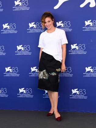 IPA88239862 - Venice, 83rd Venice International Film Festival 2026 - Day 6 - Photocall for *L™estranea* - Pictured: Jasmine Trinca  Copyright: xAlbertoxTerenghix xPoolxPhotoxEventsx08x 88239862