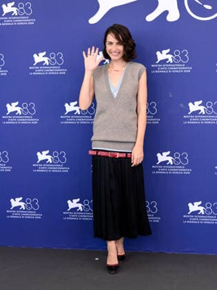 IPA88239844 - Venice, 83rd Venice International Film Festival 2026 - Day 6 - Photocall for *L™estranea* - Pictured: Romana Maggiora Vergano  Copyright: xAlbertoxTerenghix xPoolxPhotoxEventsx08x IPA88239844