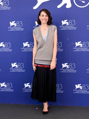 IPA88239845 - Venice, 83rd Venice International Film Festival 2026 Day 6 Photocall for *L™estranea* Pictured: Romana Maggiora Vergano  Copyright: xAlbertoxTerenghix xPoolxPhotoxEventsx08x IPA88239845