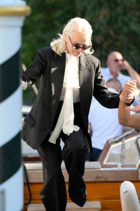 Pamela Anderson arriving at the pier of the Excelsior Hotel at the 2026 Venice Biennale, the 83rd Venice International Film Festival, Venice, September 7, 2026 Foto:xA.xM.xTinghinox xFuturexImagex anderson_6904