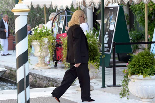Pamela Anderson arriving at the pier of the Hotel Excelsior at the 2026 Venice Biennale, the 83rd Venice International Film Festival, Venice, September 7, 2026 Foto:xA.xM.xTinghinox xFuturexImagex anderson_6925