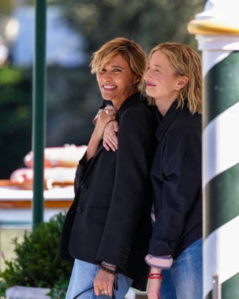 Anna Foglietta and Alba Rohrwacher are seen during the 83rd Venice International Film Festival on September 7, 2026, in Venice, Italy. Lucia Sabatelli, Venice, Italy  Copyright: xLuciaxSabatellix xBestimagexLuciaxSabatellix xBestimagex