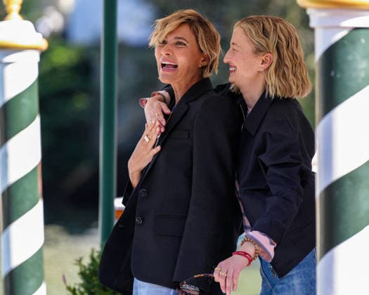 Anna Foglietta and Alba Rohrwacher are seen during the 83rd Venice International Film Festival on September 7, 2026, in Venice, Italy. Lucia Sabatelli, Venice, Italy  Copyright: xLuciaxSabatellix xBestimagexLuciaxSabatellix xBestimagex