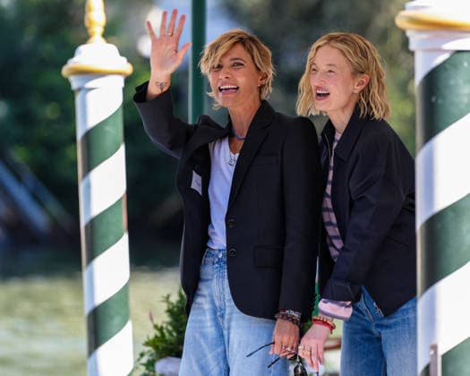 Anna Foglietta and Alba Rohrwacher are seen during the 83rd Venice International Film Festival on September 7, 2026, in Venice, Italy. Lucia Sabatelli, Venice, Italy  Copyright: xLuciaxSabatellix xBestimagexLuciaxSabatellix xBestimagex
