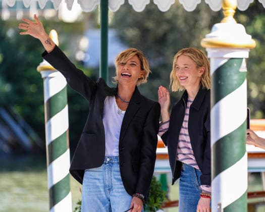 Anna Foglietta and Alba Rohrwacher are seen during the 83rd Venice International Film Festival on September 7, 2026, in Venice, Italy. Lucia Sabatelli, Venice, Italy  Copyright: xLuciaxSabatellix xBestimagexLuciaxSabatellix xBestimagex