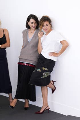 IPP Photo by Daniele Cifala’, Venice, September 2, 2026, L’Estranea Photocall, The 83rd Venice International Film Festival; pictured: Romana Maggiora Vergano and Jasmine Trinca; Italy Photo Press World; Copyright L’Estranea Photocall, The 83r