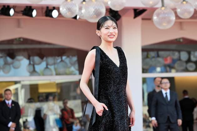 September 7, 2026, Venice, Rome, Italy: Natsuki Deguchi on the red carpet for the film Look Back at the 83rd Venice International Film Festival, Venice, September 7, 2026 Venice Italy  - ZUMAa289 20260907_zia_a289_241 Copyright: xMariaxLauraxAntonellix xAgfx