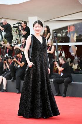 September 7, 2026, Venice, Rome, Italy: Natsuki Deguchi on the red carpet for the film Look Back at the 83rd Venice International Film Festival, Venice, September 7, 2026 Venice Italy  - ZUMAa289 20260907_zia_a289_247 Copyright: xMariaxLauraxAntonellix xAgfx