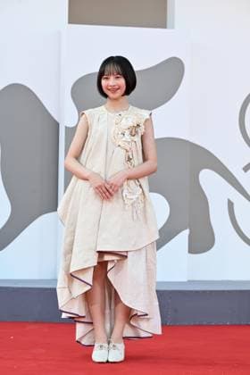 September 7, 2026, Venice, Rome, Italy: Rokka Okada on the red carpet for the film Look Back at the 83rd Venice International Film Festival, Venice, September 7, 2026 Venice Italy  - ZUMAa289 20260907_zia_a289_249 Copyright: xMariaxLauraxAntonellix xAgfx